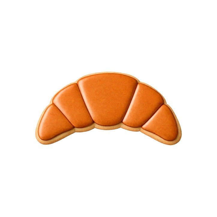 Birkmann Croissant Präge-Ausstecher 6cm Edelstahl
