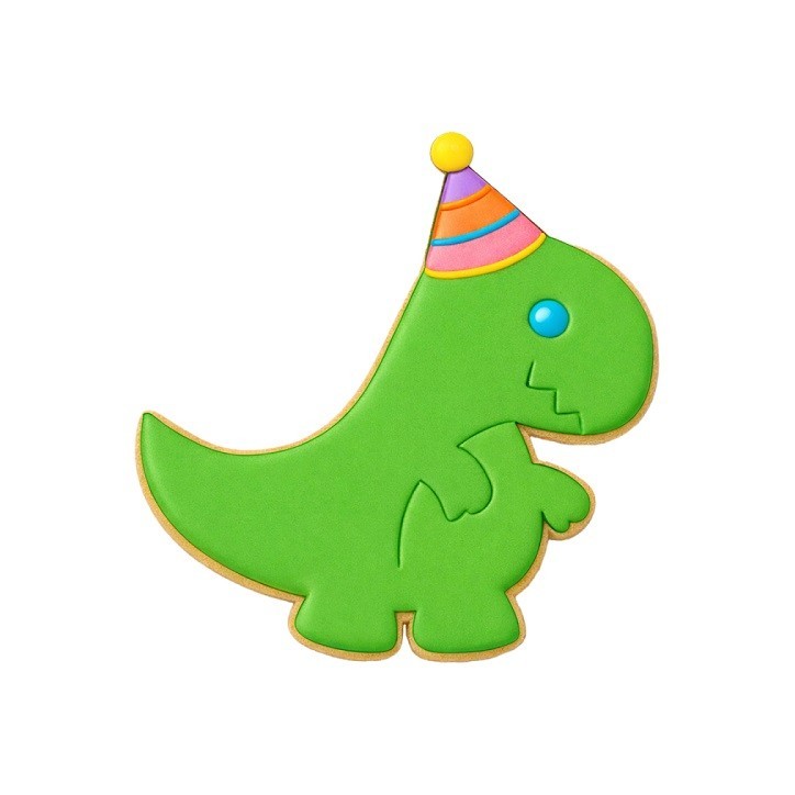 Birkmann Partydino Prägeausstecher 7cm Edelstahl