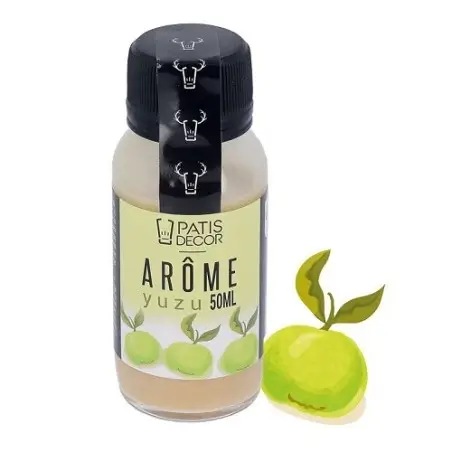 Patisdécor Yuzu Flavouring 50ml Natural Baking Aroma