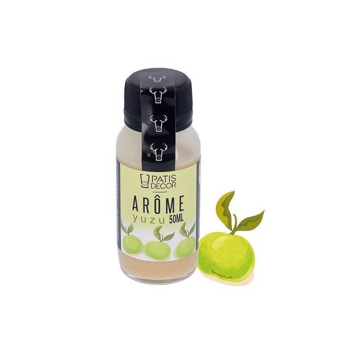 Patisdécor Yuzu Flavouring 50ml Natural Baking Aroma