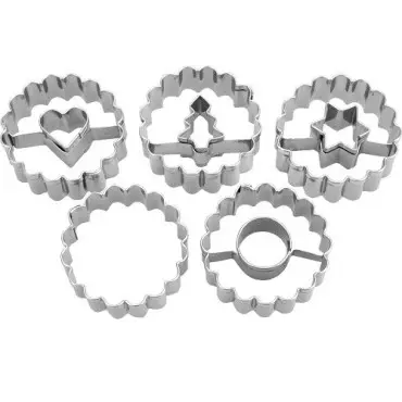 Städter Spitzbuben Ausstechformen-Set, 5-teilig