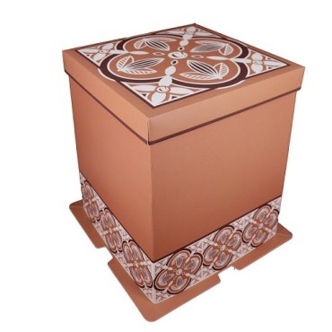 Patisdécor Insulated Cake Box with Cooling Pack 22x22x27cm