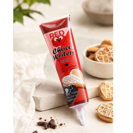 ChocoWriter Hard Rot 32g – Schokoladen Garnierstift zum Beschriften