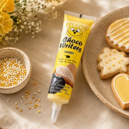 ChocoWriter Hard Gelb 32g Schokoladenstift