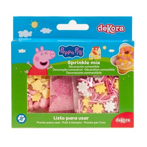 deKora Sprinkle Mix Set Peppa Pig, 70g