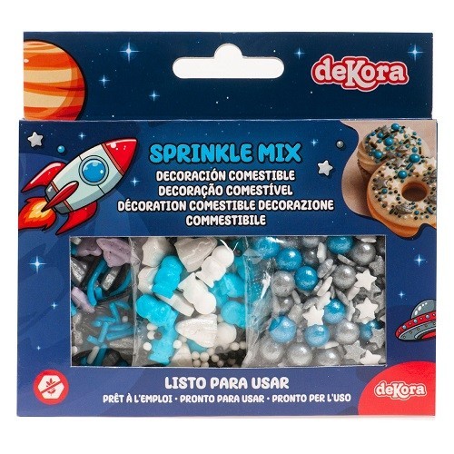 deKora Sprinkle Mix Set Astronaut, 70g