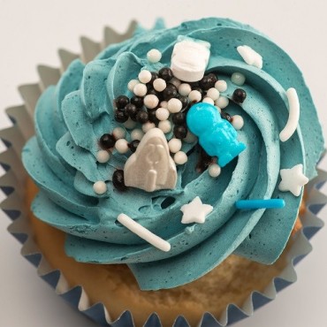 deKora Sprinkle Mix Set Astronaut 70g | Weltraum Streusel für Torten & Cupcakes