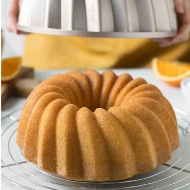 Decora Carol Bundt Cake Pan 24x10cm | Aluminium Cake Mould