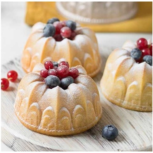 Decora Mini Bundt Cake Pan Gaia, 10x5cm
