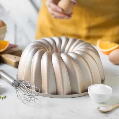 Decora Carol Bundt Cake Pan 24x10cm | Aluminium Cake Mould