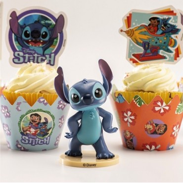 deKora Stitch Tortenfigur 9cm | Lilo & Stitch Tortendeko
