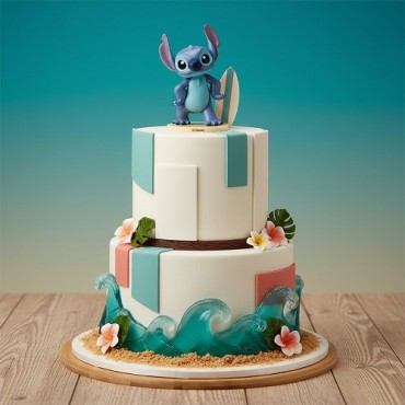 deKora Stitch Tortenfigur 9cm | Lilo & Stitch Tortendeko