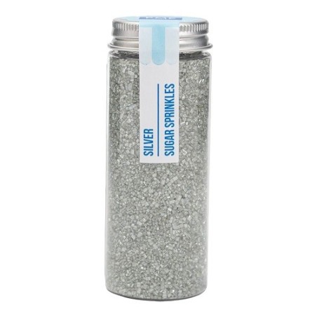 PME Sprinkle Sugars Silver 112g | Silver Sugar Sprinkles