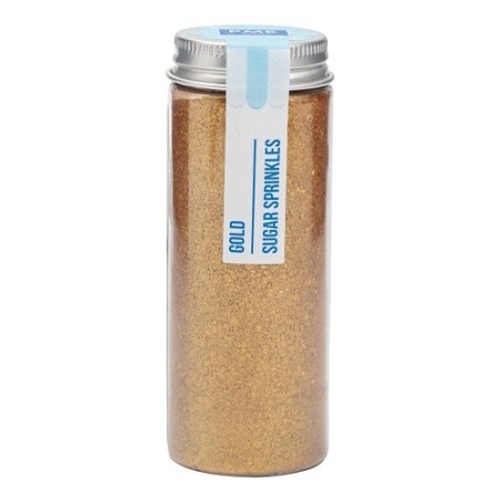 PME Sprinkle Sugars Gold 112g | Gold Sugar Sprinkles