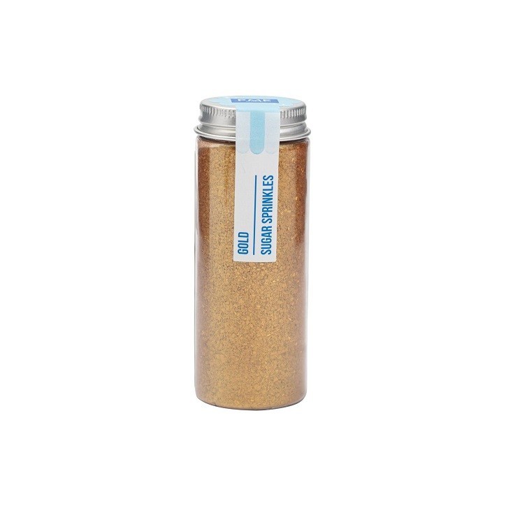 PME Sprinkle Sugars Gold 112g | Goldene Zuckerstreusel