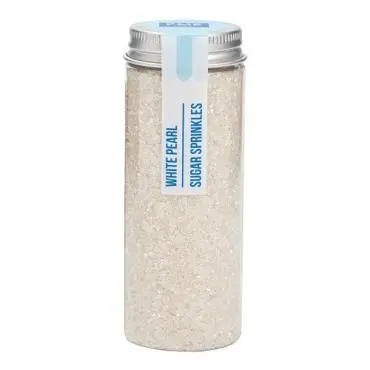 PME Sprinkle Sugars White Pearl 112g | Perlmutt Zuckerstreusel