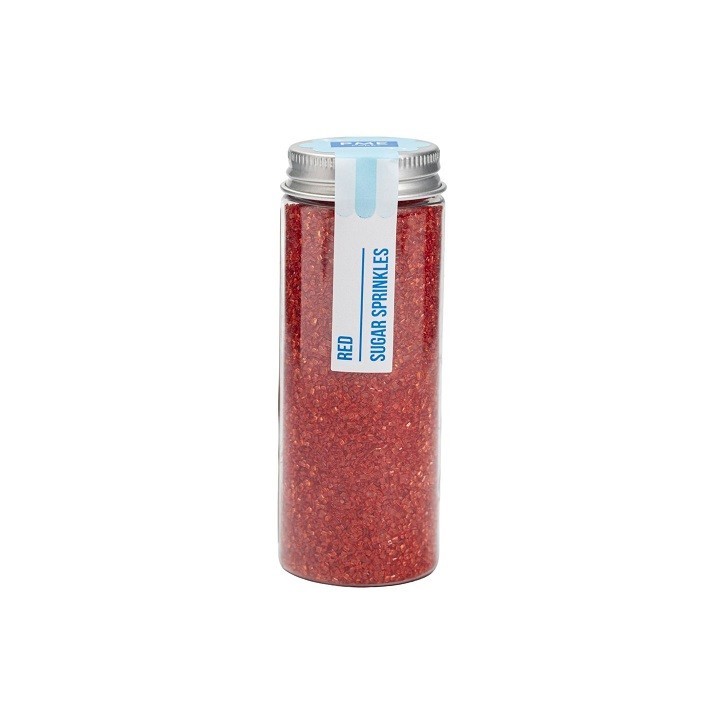 PME Sprinkle Sugars Red 112g | Rote Zuckerstreusel