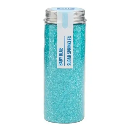 PME Sprinkle Sugars Baby Blue 112g | Hellblaue Zuckerstreusel