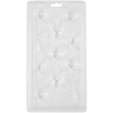 Wilton Candy Mold Muscheln Schokoladenform 11 Formen