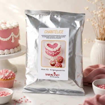 Saracino Chantélice Cream Powder 500g – Stable Cream for Cakes & Cupcakes