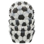 FunCakes Mini Cupcake Förmchen Fussball, 100 Stück FunCakes Mini Cupcake Förmchen Fussball, 100 Stück