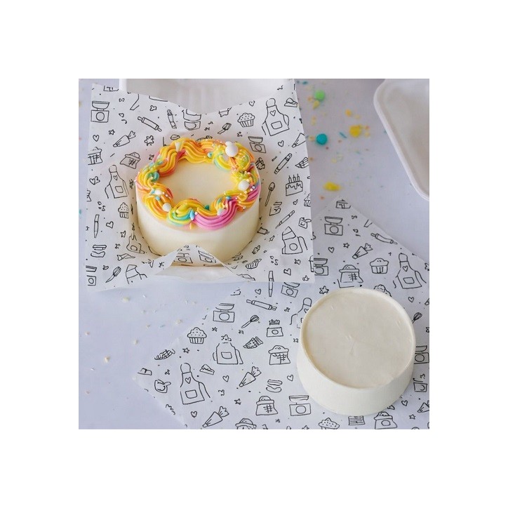 Simply Making Bento Box Liner Baking Fun 25x25cm 50 Sheets | Bento Cake Parchment Paper Simply Making Bento Box Liner Baking Fun 25x25cm 50 Sheets | Bento Cake Parchment Paper
