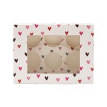Simply Making 6 Cupcake Box Lovestruck Hearts, 2 pcs