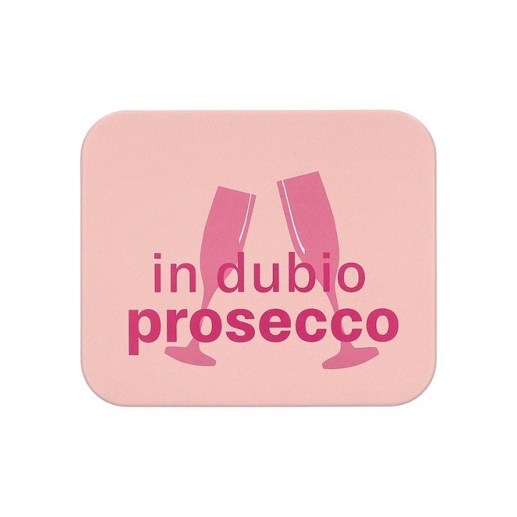 Birkmann Geschenkdose in dubio prosecco 12x10x6cm | Rosa Metalldose für Guetzli & Geschenke