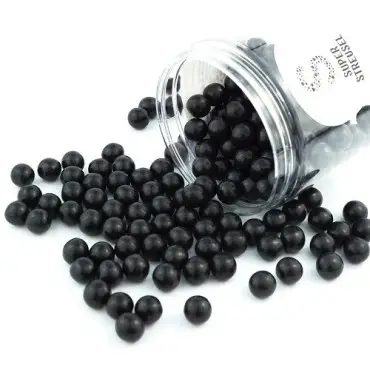 Super Streusel Black Chocolate Balls 10mm 180g | Soft Chocolate Pearls