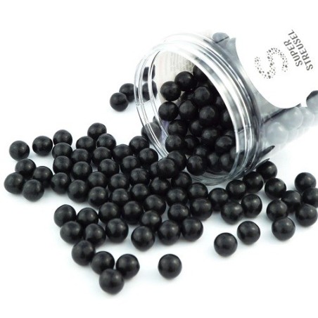 Super Streusel Black Chocolate Balls 10mm 180g | Soft Chocolate Pearls