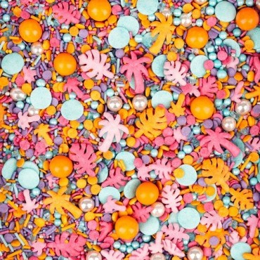 Super Streusel Vacation Mode Sprinkle Mix 90g | Tropical Cake Decorations