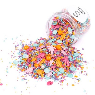Super Streusel Vacation Mode Sprinkle Mix 90g | Tropical Cake Decorations