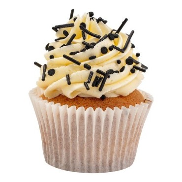PME Sprinkle Mix Black 76g | Schwarze Streusel für Torten & Cupcakes