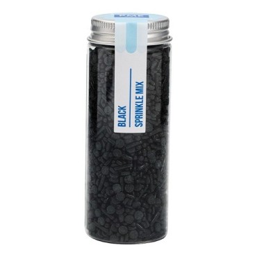 PME Sprinkle Mix Black 76g | Schwarze Streusel für Torten & Cupcakes