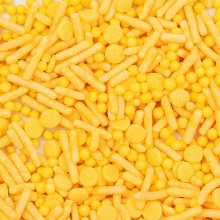 PME Sprinkle Mix Yellow 76g | Gelbe Streusel, Konfetti & Nonpareilles