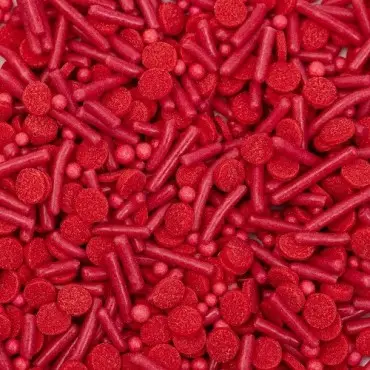 PME Sprinkle Mix Rot 76g | Rote Streusel, Konfetti & Nonpareilles