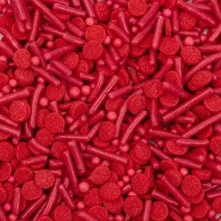 PME Sprinkle Mix Rot 76g | Rote Streusel, Konfetti & Nonpareilles