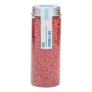 PME Sprinkle Mix Rot 76g | Rote Streusel, Konfetti & Nonpareilles