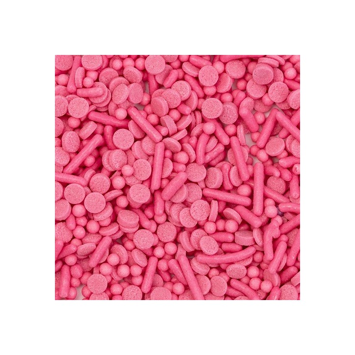 PME Sprinkle Mix Hot Pink 76g | Pinke Streusel, Konfetti & Zuckerperlchen PME Sprinkle Mix Hot Pink 76g | Pinke Streusel, Konfetti & Zuckerperlchen
