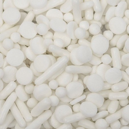 PME Sprinkle Mix Weiss 76g | Weisse Streusel, Konfetti & Zuckerperlchen