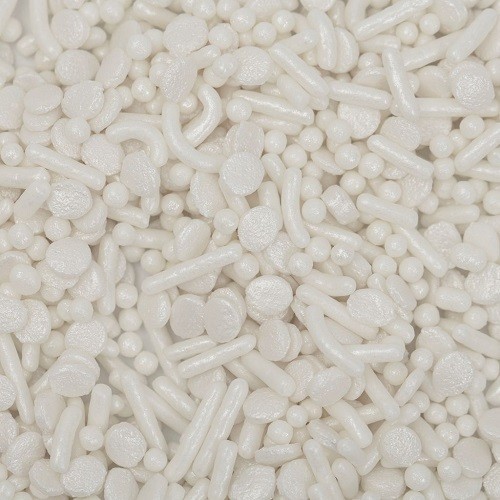 PME Sprinkle Mix - White Pearl 76g