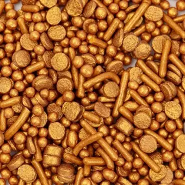 PME Sprinkle Mix Gold 76g | Goldene Streusel, Konfetti & Nonpareilles