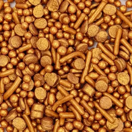 PME Sprinkle Mix Gold 76g | Goldene Streusel, Konfetti & Nonpareilles