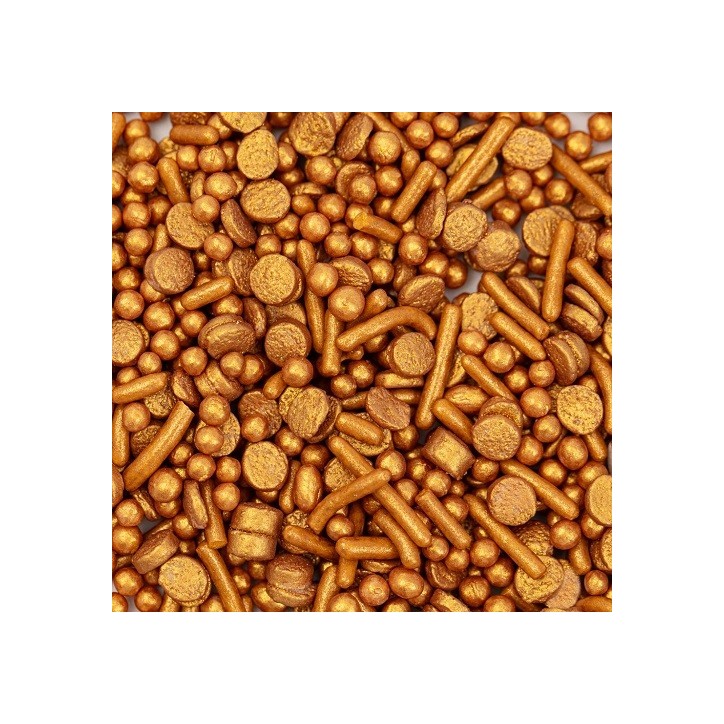 PME Sprinkle Mix Gold 76g | Goldene Streusel, Konfetti & Nonpareilles