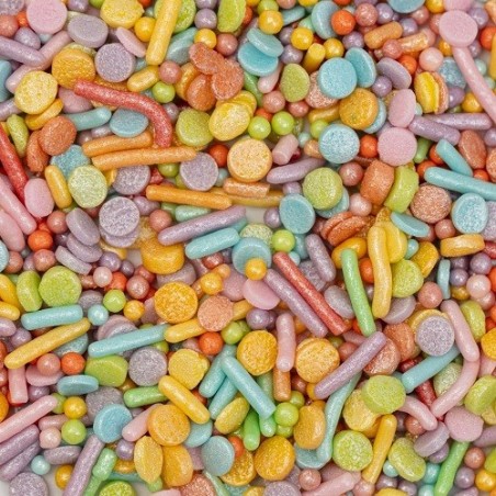 PME Sprinkle Mix Pastel Rainbow 76g | Pastell Streusel, Konfetti & Zuckerperlchen