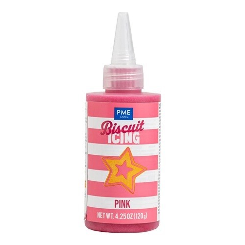 PME Biscuit Icing - Pink 120g