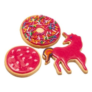 PME Biscuit Icing Pink 120g | Gebrauchsfertiger Zuckerguss für Guetzli