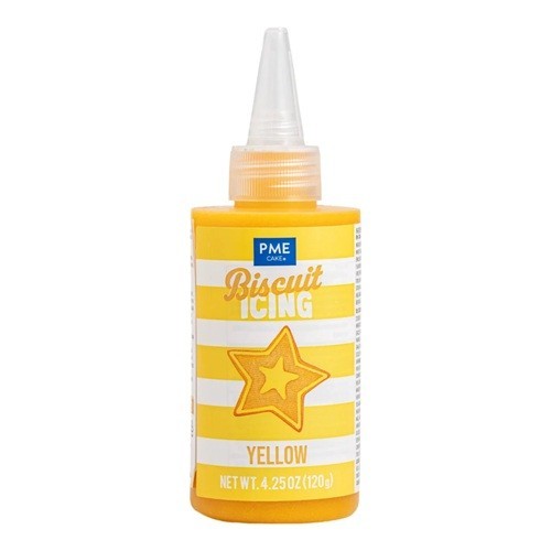 PME Biscuit Icing - Yellow 120g