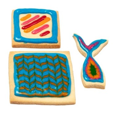 PME Biscuit Icing Blau 120g | Gebrauchsfertiger blauer Zuckerguss