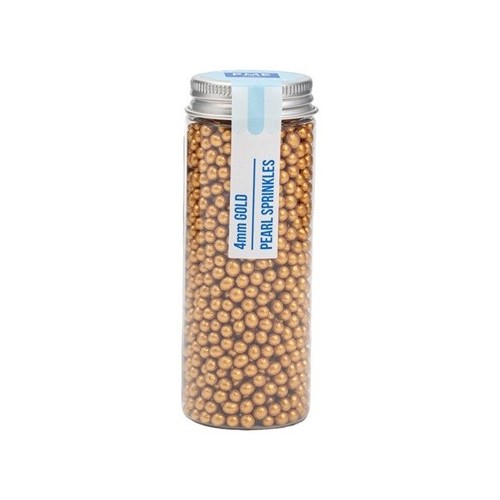 PME Pearl Sprinkles - 4mm Gold 74g